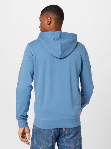 ARMEDANGELS Zip-Up Hoodie 'Gaston' in Blue