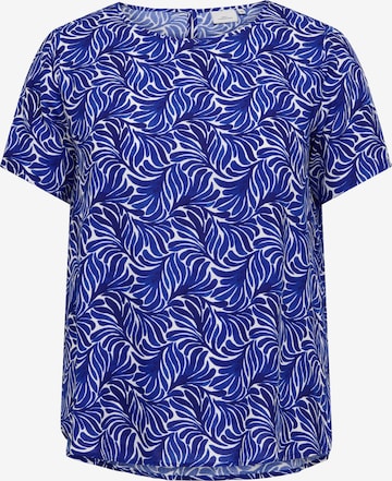 ONLY Carmakoma Blouse in Blue: front