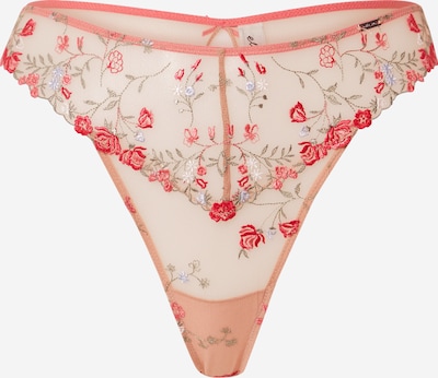 Lindex String 'Rosie' in de kleur Pastelgroen / Poederroze / Rood / Wit, Productweergave