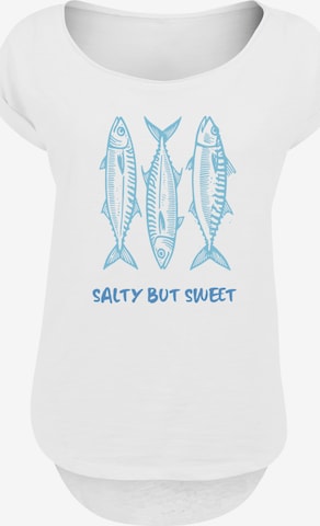 F4NT4STIC T-Shirt 'Salty But Sweet' in Weiß: Vorderseite