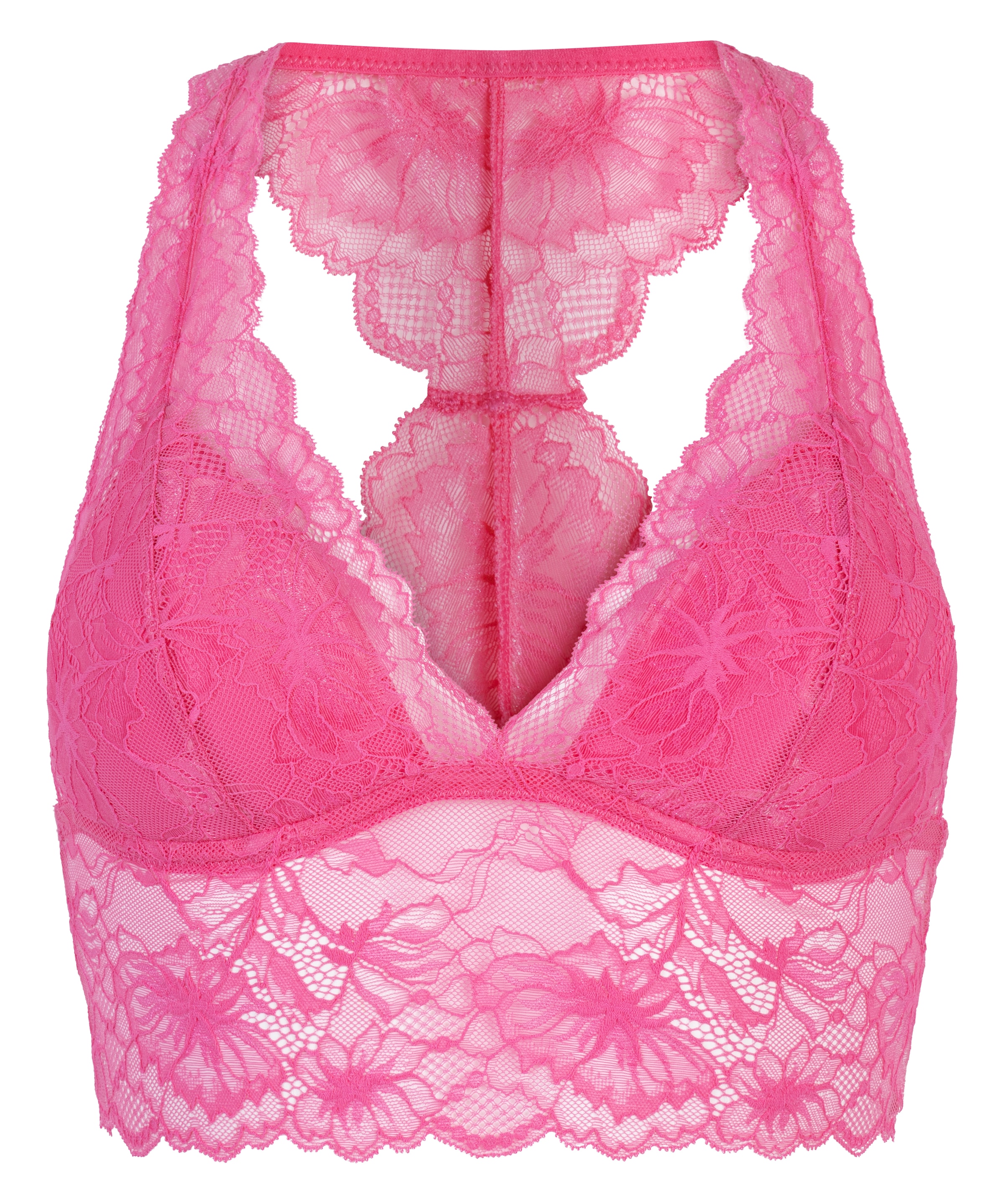 Hunkemöller Triangel BH in Roze: voorkant