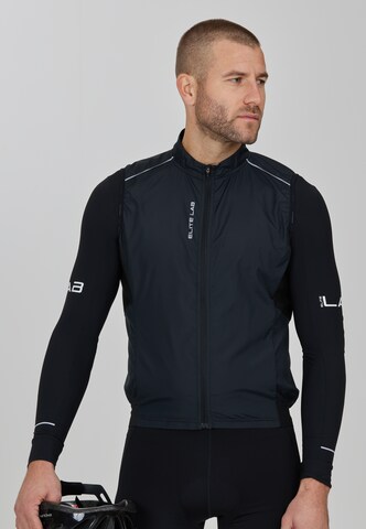 ELITE LAB Sportbodywarmer 'Bike Elite X1' in Zwart: voorkant