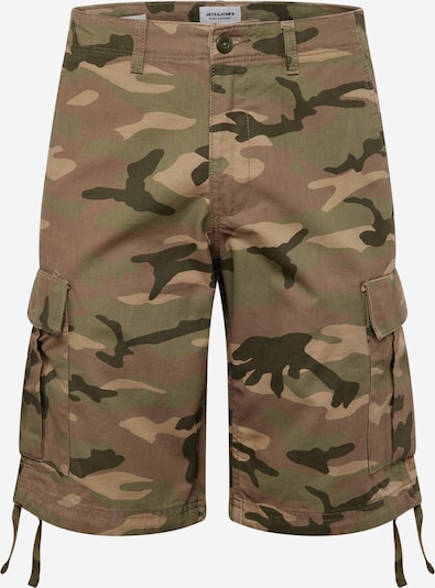 Pantaloni cu buzunare 'COLE BARKLEY' JACK & JONES pe bej / kaki / verde pin, Vizualizare produs