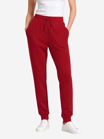 ARMANI EXCHANGE - Slimfit Pantalón deportivo 'XW000828 AF13397' en rojo