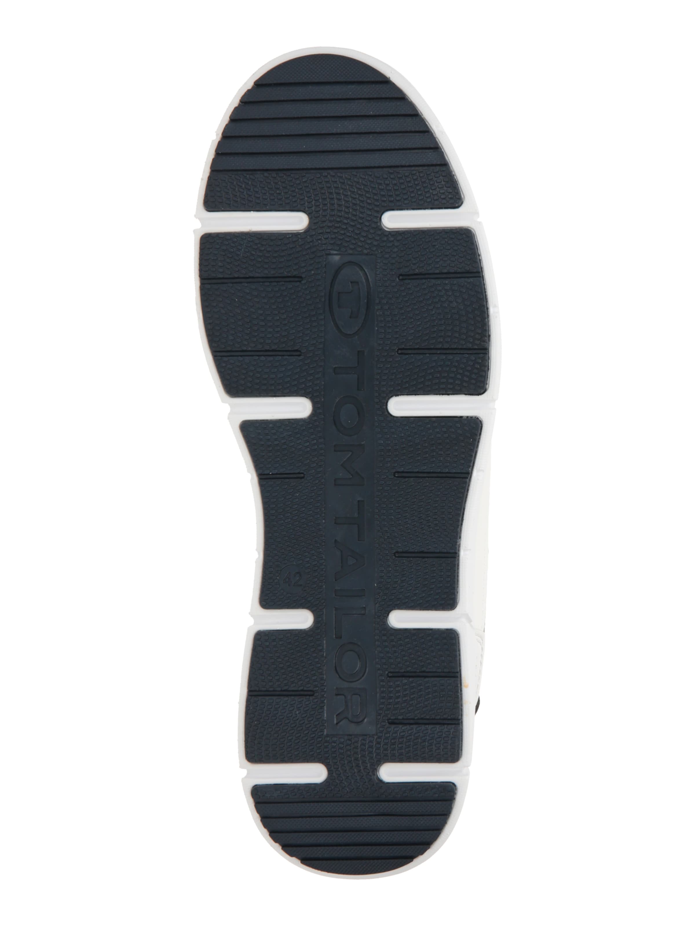 TOM TAILOR Sneaker in Weiß