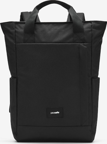 Pacsafe Rugzak in Zwart: voorkant