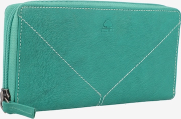 GREENBURRY Wallet 'Tumble Nappa' in Green