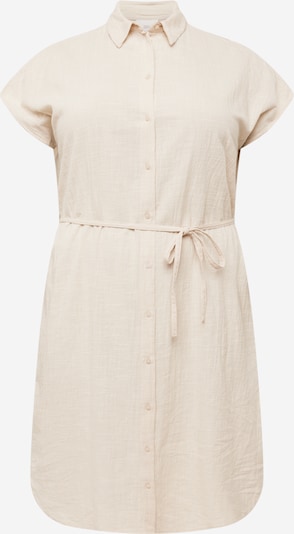 ONLY Carmakoma Robe-chemise 'TIZANA' en pierre, Vue avec produit