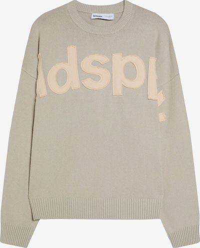 Bershka Pulover u pijesak / kameno siva, Pregled proizvoda