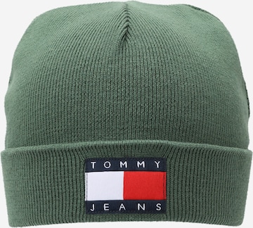 žalia Tommy Jeans Megzta kepurė