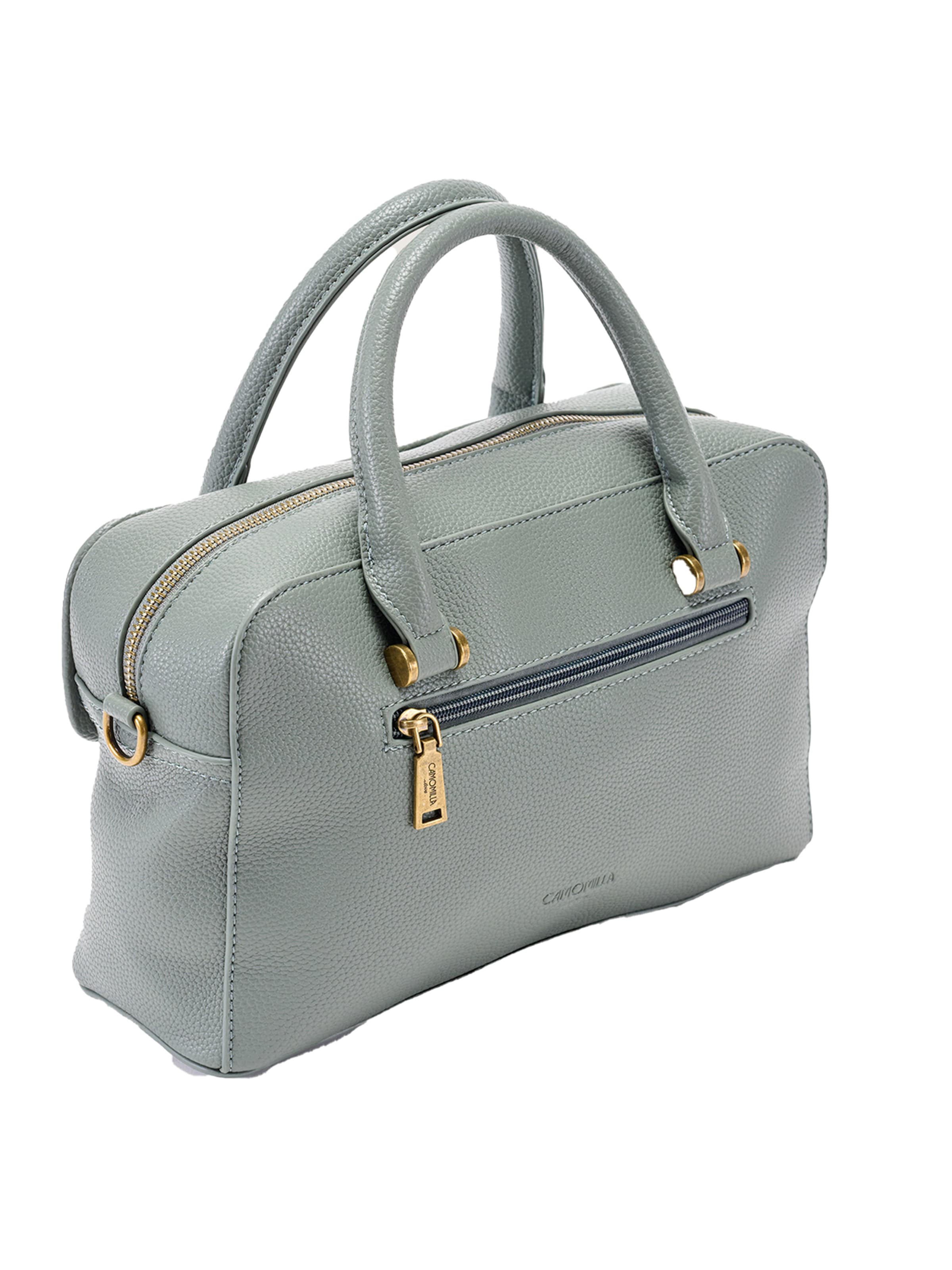 Borsa a mano di Camomilla Italia in verde: frontale