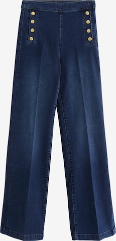 Lindex Wide Leg Farkut 'Anais' värissä sininen: etupuoli