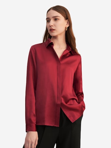 Lilysilk - Blusa en rojo: frente