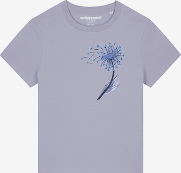 Watapparel Shirt 'Dandelion' in Purple: front
