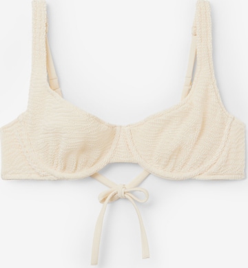 CALZEDONIA Bikinitop in Beige: Vorderseite