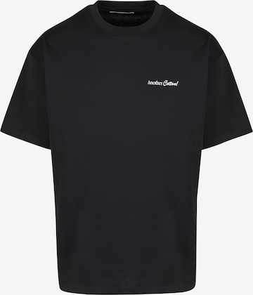 Another Cotton Lab Paita 'Support Your Mental' värissä musta: etupuoli