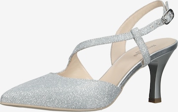 Nero Giardini Pumps in Zilver: voorkant