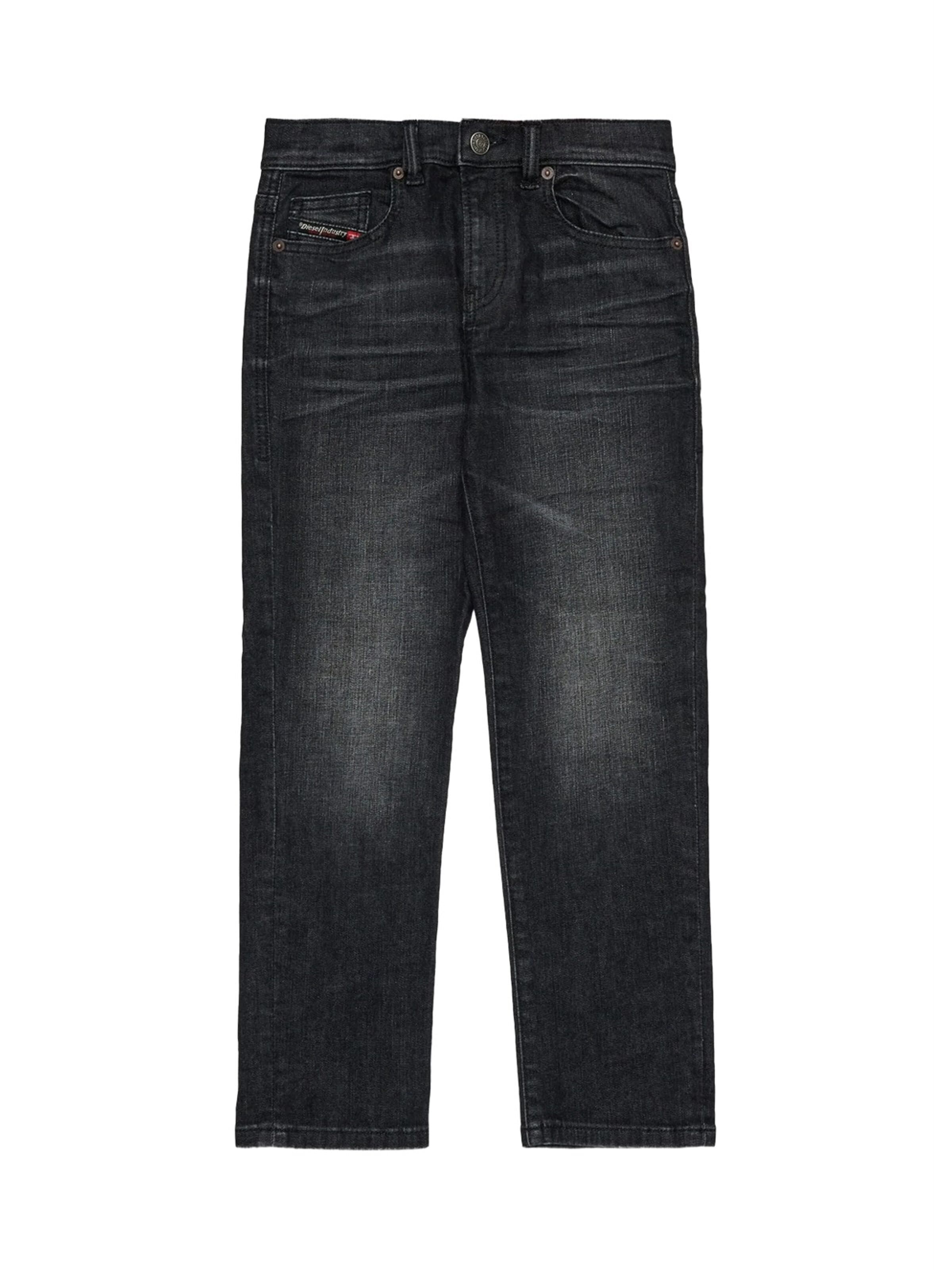 DIESEL Loose fit Jeans in Black: front