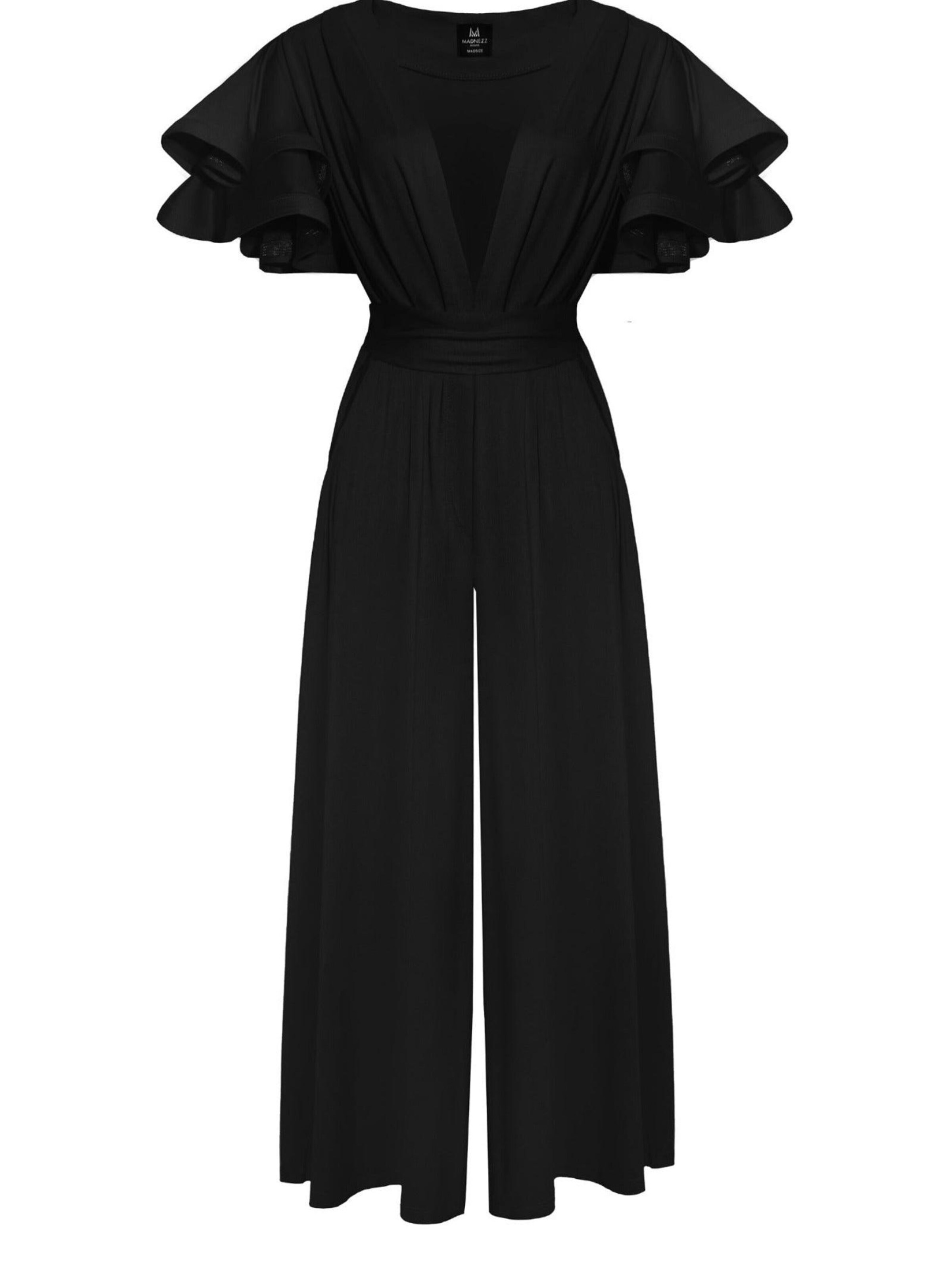 Madnezz House Jumpsuit 'Selma'‌‌‌ in Schwarz