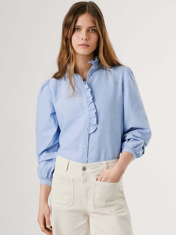 Chemisier 'Nady' Pepe Jeans en bleu : devant