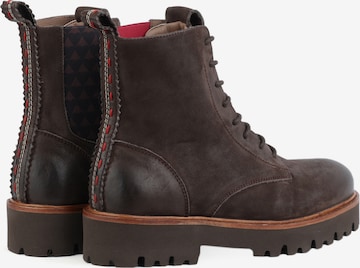 Bottines à lacets 'Nord' Crickit en marron