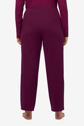 Ulla Popken Regular Pants in Purple