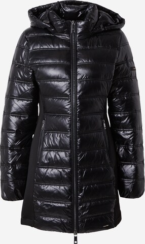 Calvin Klein Přechodný kabát – černá: přední strana
