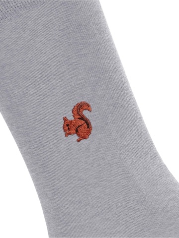 BURLINGTON Socks 'Brit Style' in Grey