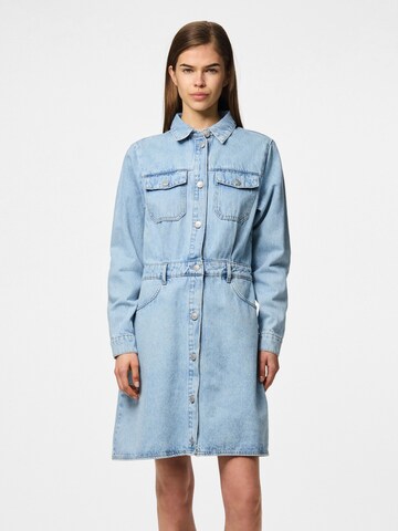 PIECES Jurk 'PCTasha' in Blauw: voorkant