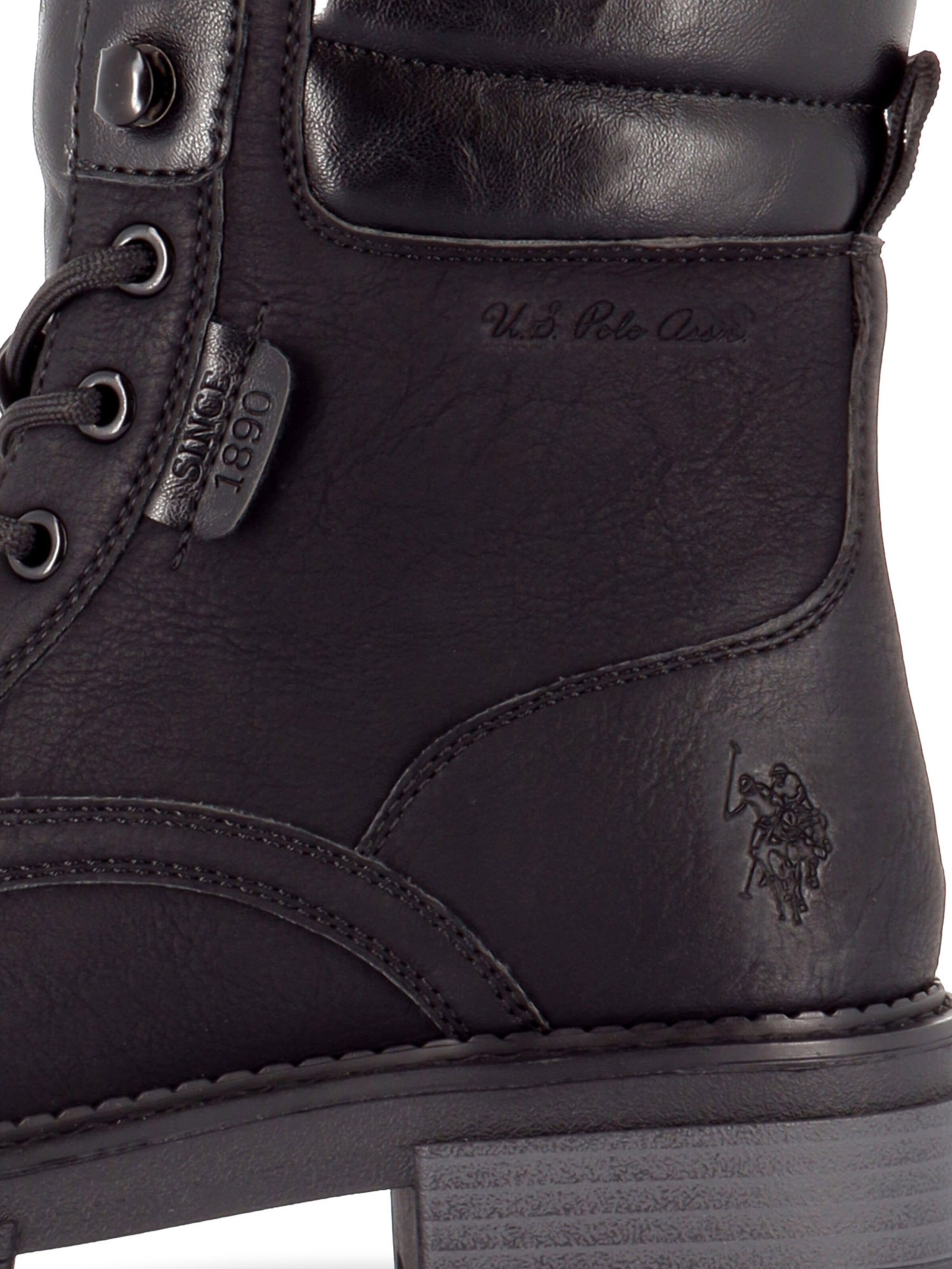 Bottines à lacets 'Anita' US POLO ASSN. en noir