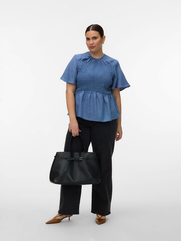 Vero Moda Curve Blouse 'VMClifina' in Blauw