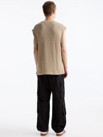 Pull&Bear Loose fit Cargo Pants in Black