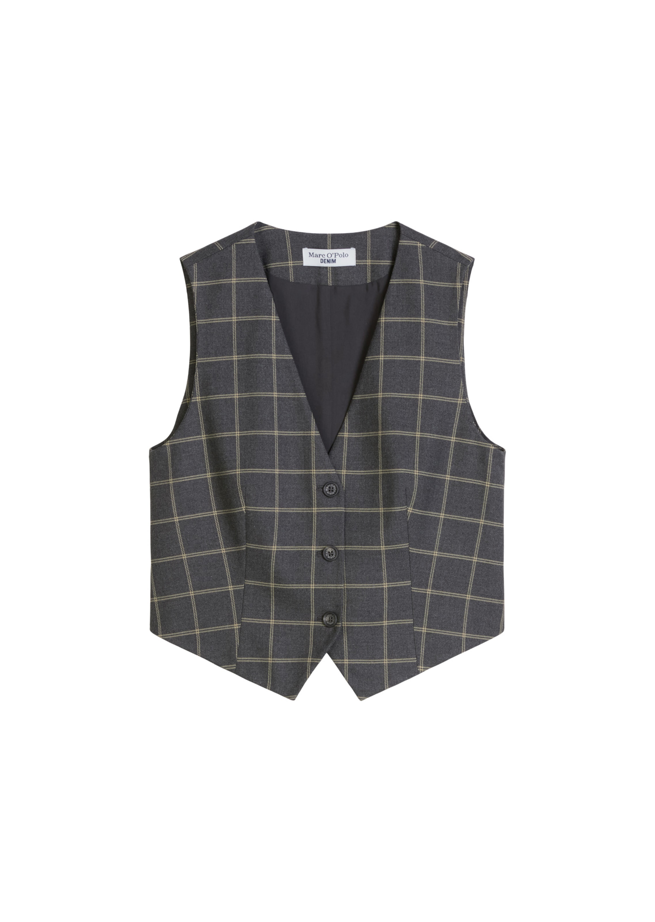 Marc O'Polo DENIM Vest in Grey: front