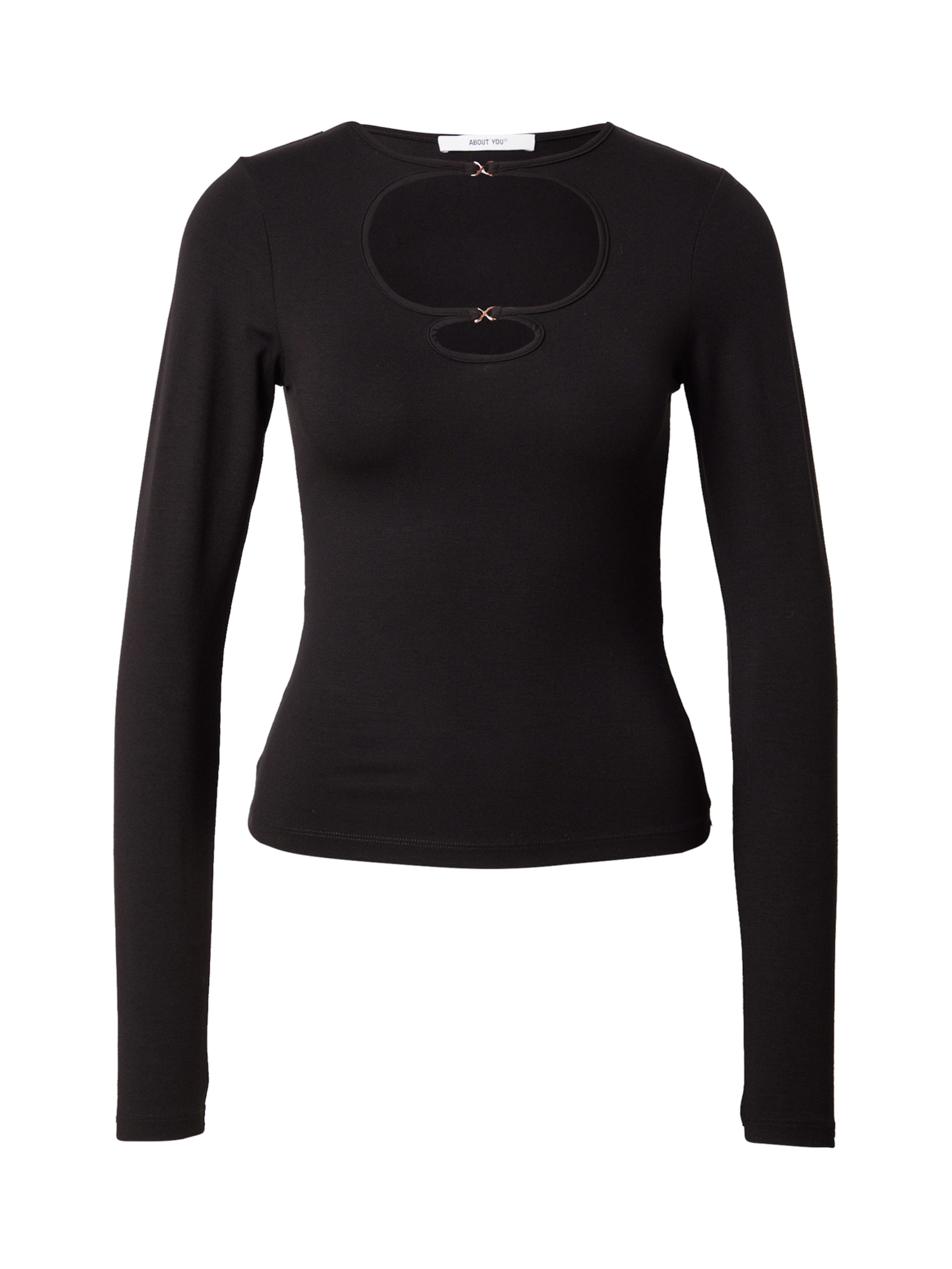 ABOUT YOU - Camisa 'Ginella' em preto: frente