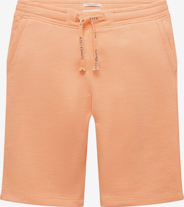 TOM TAILOR Regular Shorts in Orange: predná strana