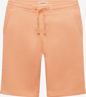 TOM TAILOR Regular Broek in Oranje: voorkant