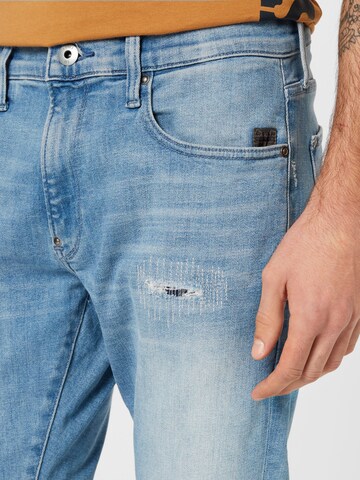 G-Star RAW Skinny Jeans 'Revend' in Blauw