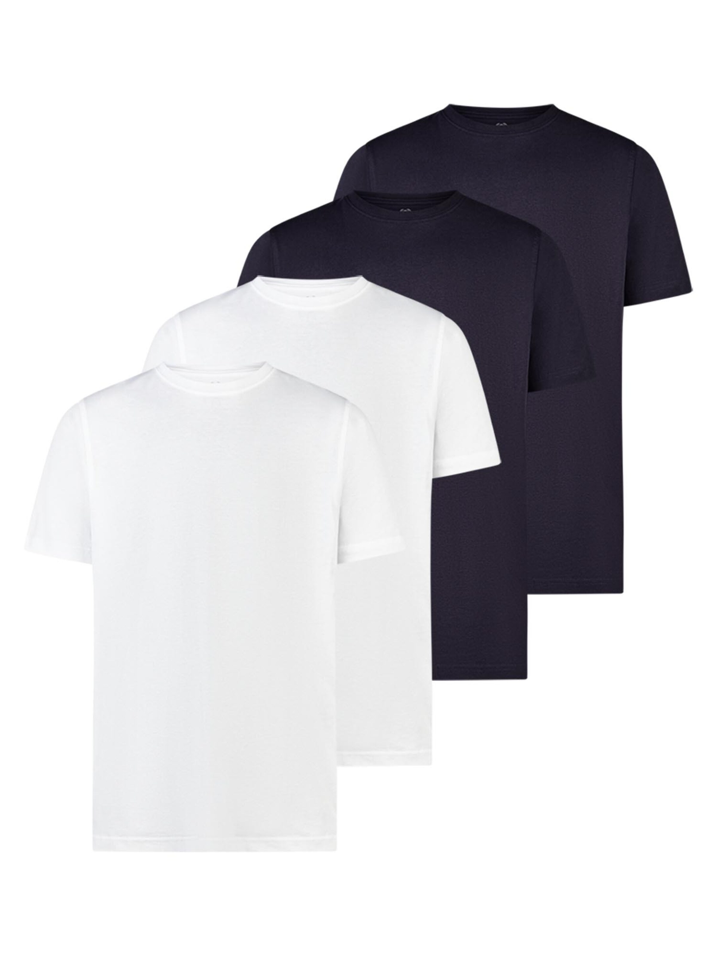 LERROS Shirt 'Basic' in Blauw: voorkant