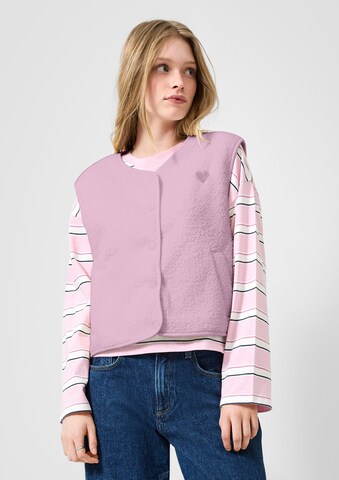 QS Vest in Pink: front
