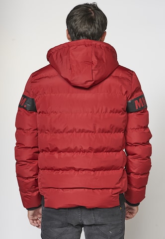 Veste d’hiver KOROSHI en rouge