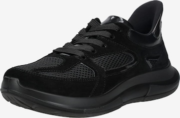 Baskets basses ARA en noir : devant