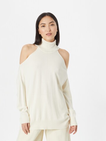 Urban Classics Sweater in White: front