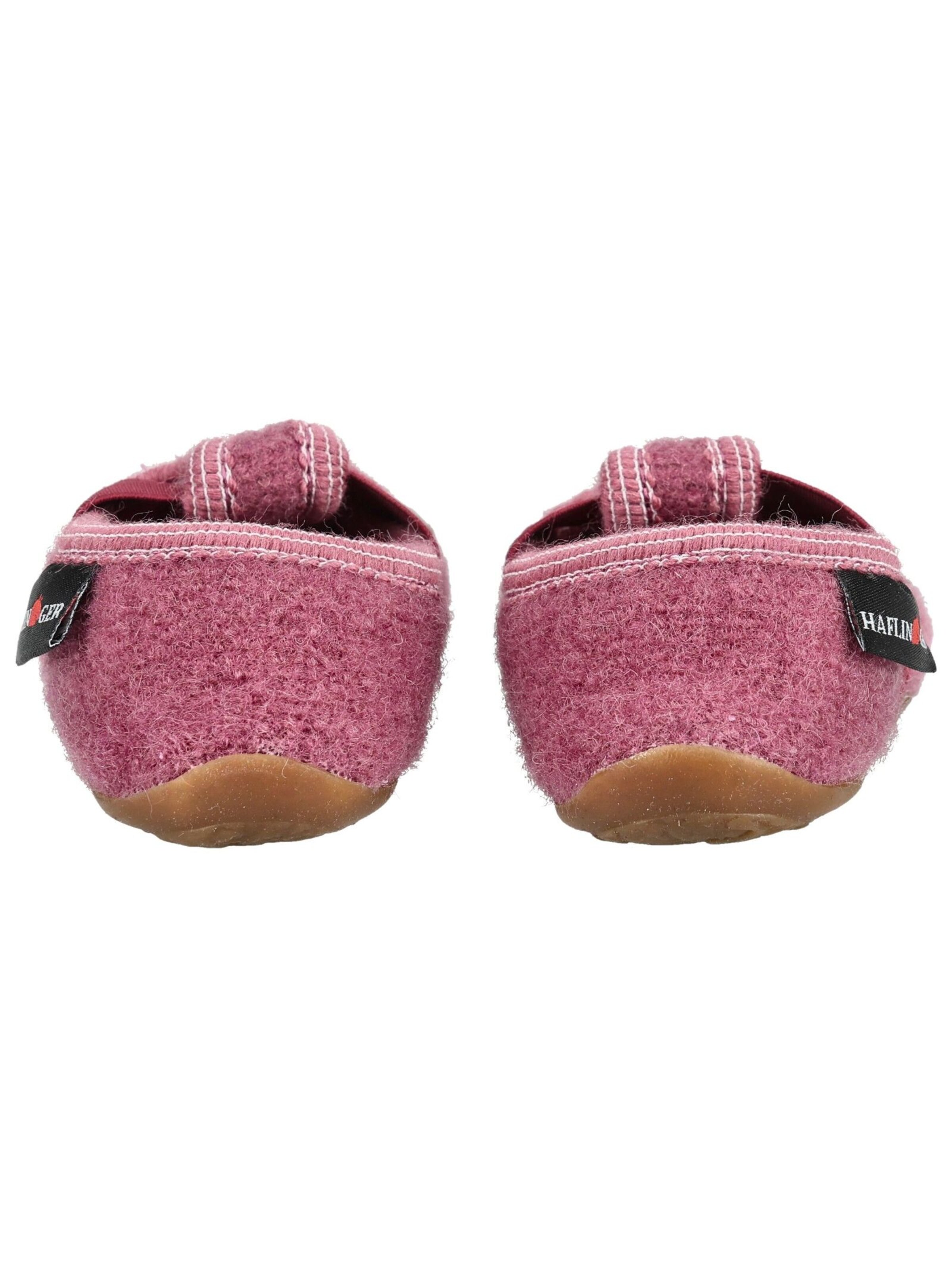 HAFLINGER Hausschuh in Pink