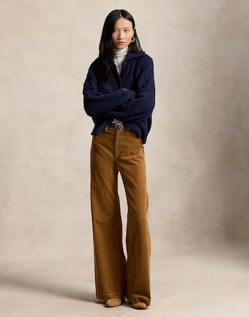 Polo Ralph Lauren Wide Leg Housut värissä ruskea