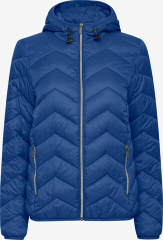 Fransa Between-Season Jacket 'FRBAPADDING' in Blue: front