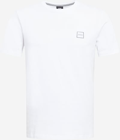 Tricou 'Tales' BOSS Casual pe gri / alb murdar, Vizualizare produs