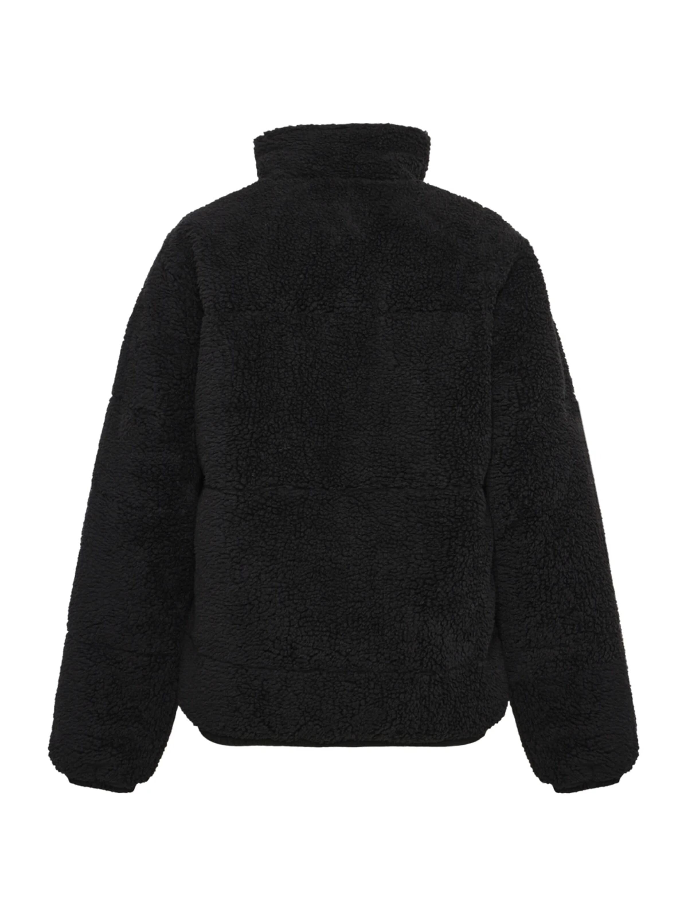 GRUNT Winter jacket 'GRLaus Teddy' in Black