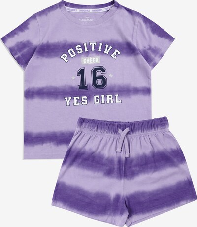 Threadgirls Pyjama in flieder / violettblau / weiß, Produktansicht