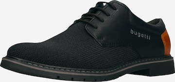 bugatti Lace-Up Shoes in Black: front