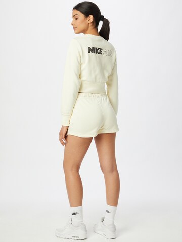 Nike Sportswear Szabványos Sportnadrágok - bézs